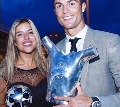 Ronaldo troca Georgina pela sensual Marisa Mendes nos prémios da UEFA