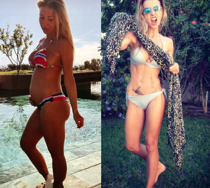 Laura Figueiredo exibe silhueta 