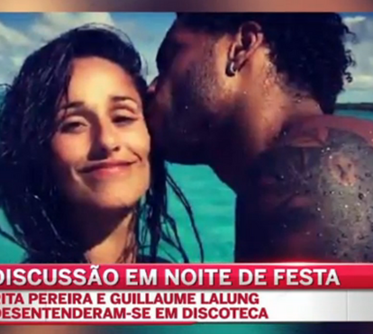 Rita Pereira e Guillaume Lalung discutem em público
