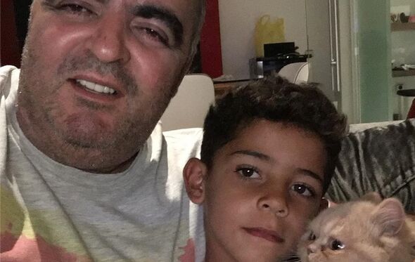 Cristiano Ronaldo + José Andrade + Dolores Aveiro