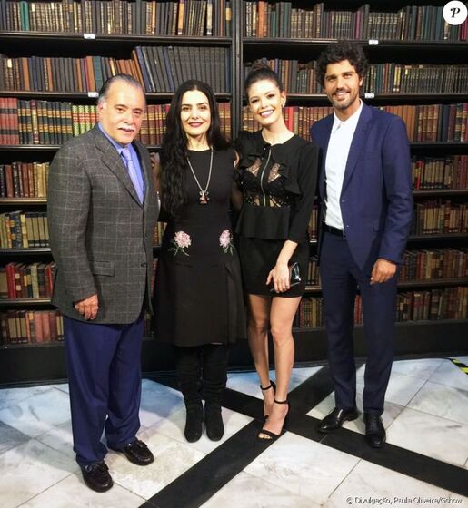 Tony Ramos, Leticia Sabatella, Vitoria Strada e Bruno Cabrerizo