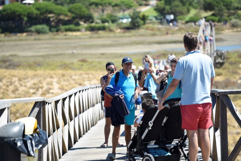 marcelo, marcelo rebelo de sousa, gigi, algarve, quinta do lago, férias, presidente, presidente da república