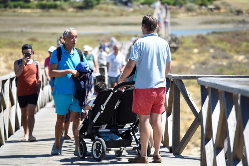 marcelo, marcelo rebelo de sousa, gigi, algarve, quinta do lago, férias, presidente, presidente da república