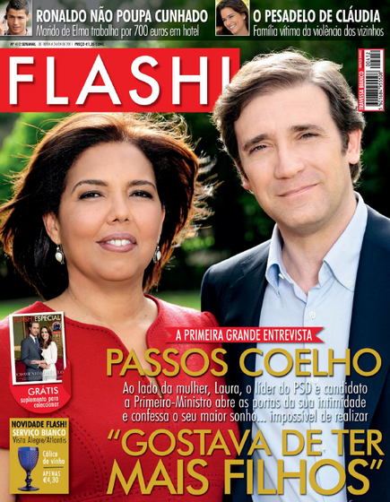 Pedro Passos Coelho, Laura Ferreira, FLASH!
