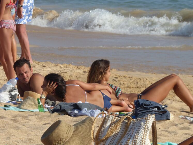 Sara Matos, Pedro Teixeira, praia, algarve