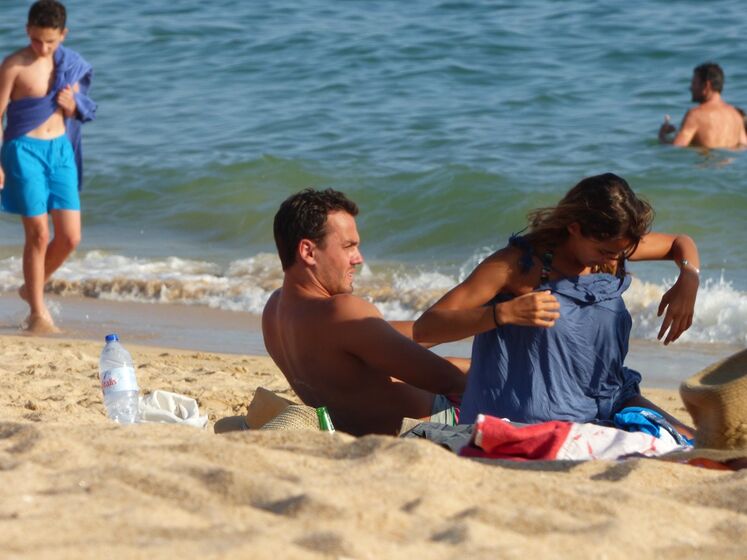 Sara Matos, Pedro Teixeira, praia, algarve