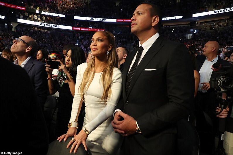 Jennifer Lopez e Alex Rodriguez 