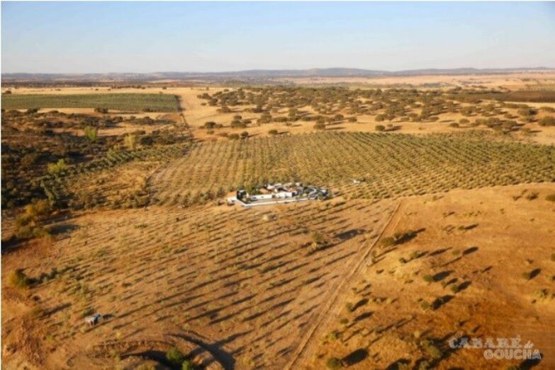 Outra perspetiva do monte de Manuel Luís Goucha e do terreno que o rodeia