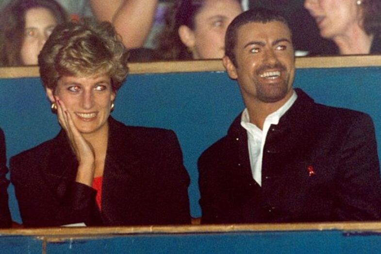 diana e george michael