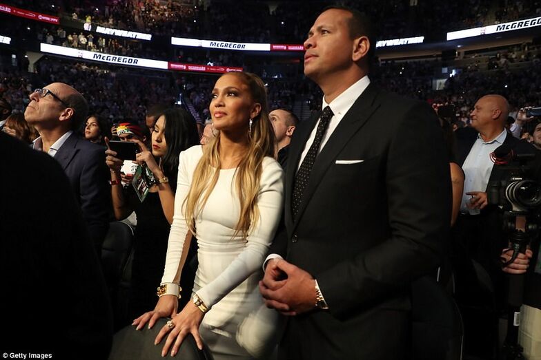 Jennifer Lopez e Alex Rodriguez 