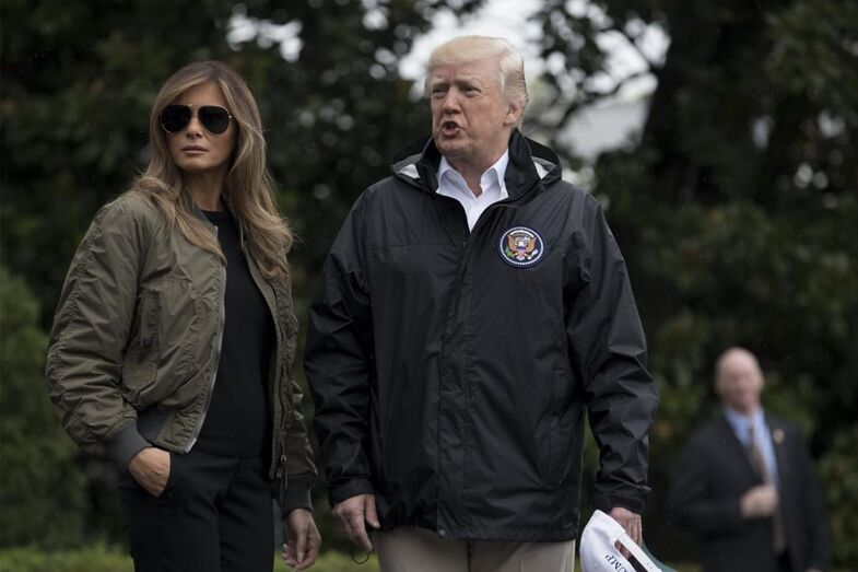 donald trump, melania trump 