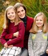 Letizia, Felipe, Sofía, Leonor