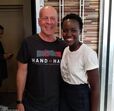 Bruce Willis e Lupita Nyong'o