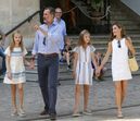 Letizia, Felipe, Sofía, Leonor