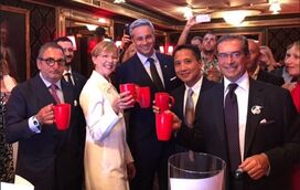 Estrelas brilham nas festas mais arrebatadoras de Veneza