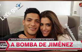 Raúl Jiménez e Daniela Basso: "Foi amor à primeira vista"