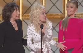 Lily Tomlin, Jane Fonda e Dolly Parton afirmam-se contra Trump