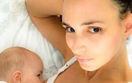 Lúcia Garcia mostra-se a amamentar: "Não me interessa se descai, se me cansa"