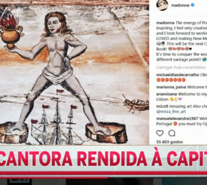 Madonna assume que vive em Lisboa e mostra suite de hotel onde está a morar com os filhos 