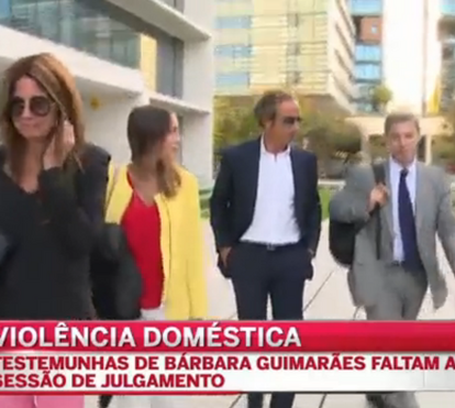 Testemunhas de Bárbara Guimarães voltam a faltar a sessão de tribunal