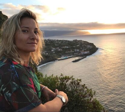 Telma Monteiro diverte-se de biquíni 