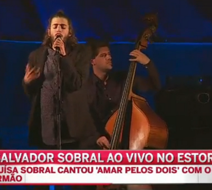 O adeus emocionado de Salvador Sobral