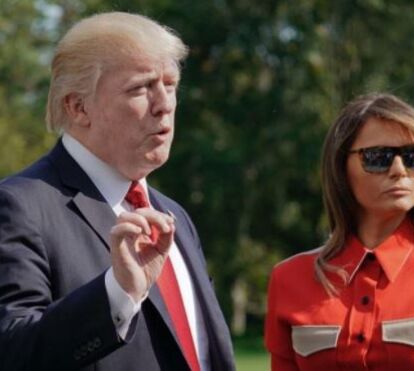Melania Trump erra novamente na escolha do outfit