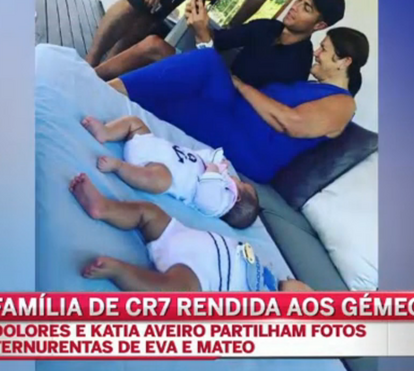 Dolores mostra foto inédita dos gémeos: 'Avó mais babada do mundo'