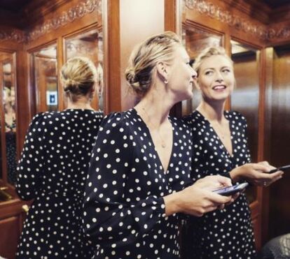 Campeã mundial de ténis, Maria Sharapova, fascinada por Portugal