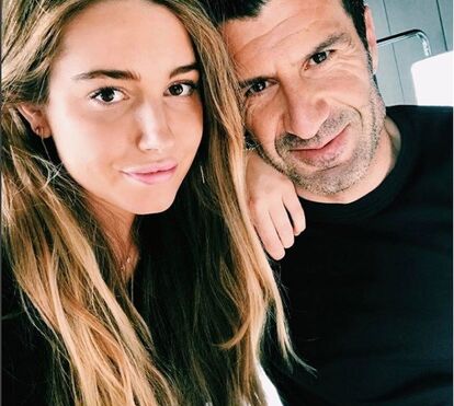 Luís Figo orgulhoso do talento da filha mais velha