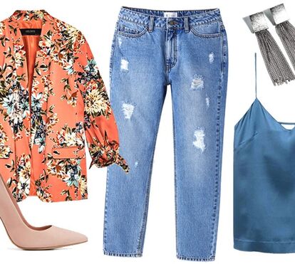 Must-have: blazer com padrão floral