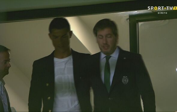 Cristiano Ronaldo, Georgina Rodríguez, Bruno de Carvalho