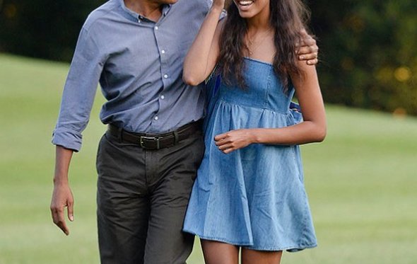 obama, malia
