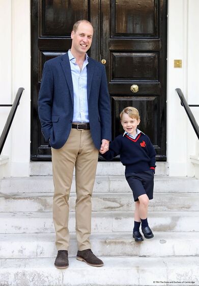 príncipe george, príncipe william