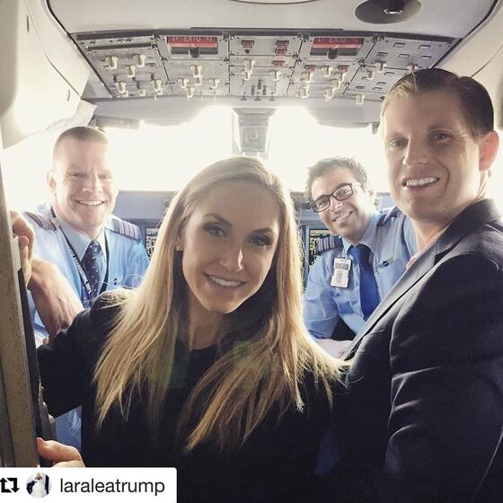 Eric Trump, Lara Lea, Donald Trump, filho