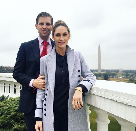 Eric Trump, Lara Lea, Donald Trump, filho