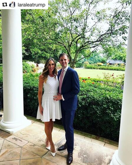 Eric Trump, Lara Lea, Donald Trump, filho