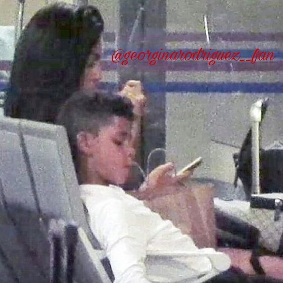 Georgina Rodríguez, aeroporto, Ibiza, Cristianinho