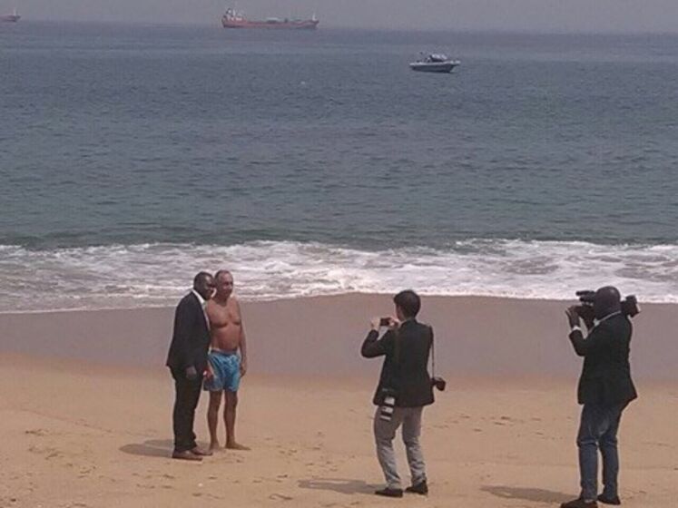 Marcelo Rebelo de Sousa, angola, mergulho