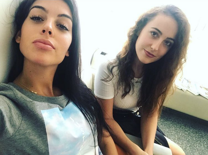 Georgina e a irmã Ivana