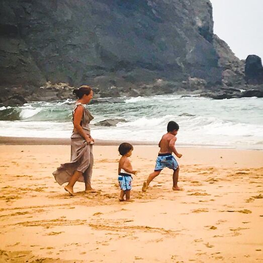 Tânia Ribas de Oliveira, filhos, Tomás, pedro, joão cardoso
