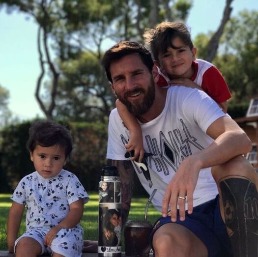 Messi em família