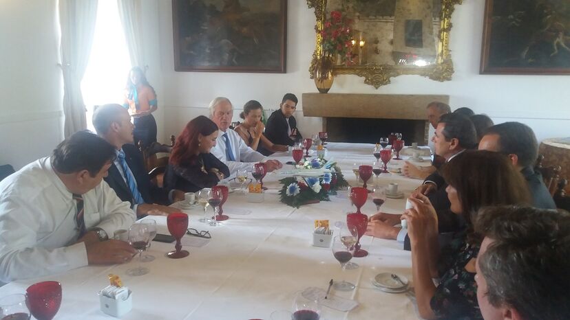 Johana Tablada de La Torre, embaixadora de cuba, cuba, cozinha velha, palácio de queluz, amigos, tomaz metello, euroatlantic