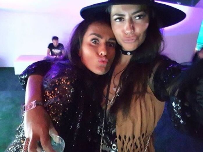 Sofia Ribeiro e a mulher de Ricardo Pereira, Francisca Pinto Ribeiro