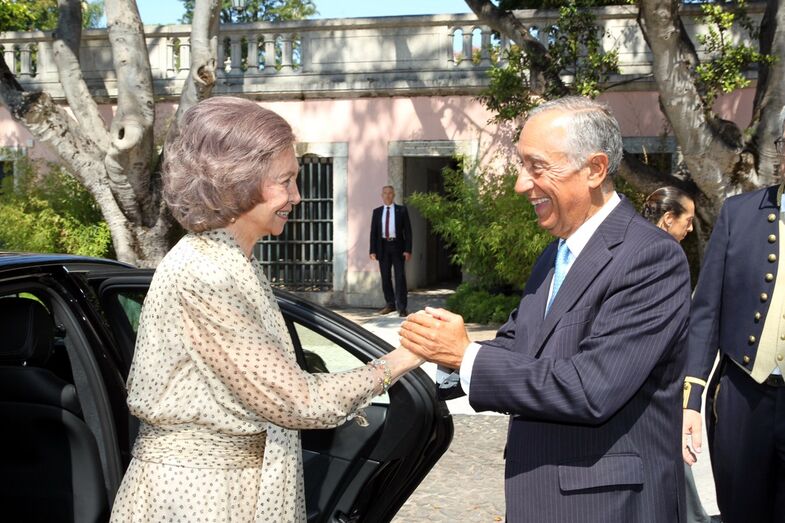 Marcelo Rebelo de Sousa, Marcelo, rainha sofia, sofia