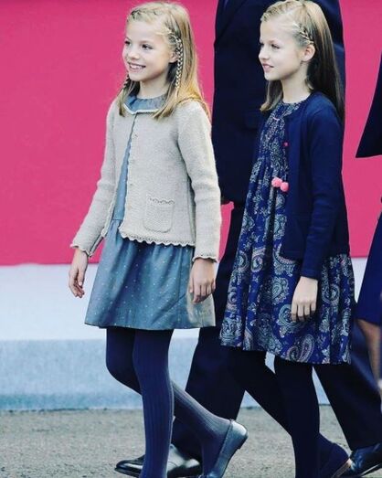 Letizia, Felipe, Sofía, Leonor