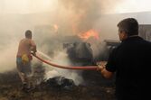 chamas, fogo, incêndio
