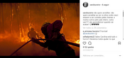 famosos, incendios