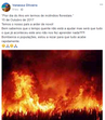 famosos, incendios