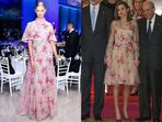 Letizia e Karlie Kloss